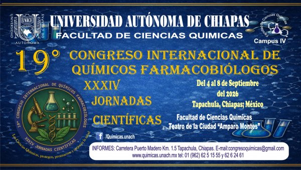 19° Congreso Internacional de Químicos Farmacobiólogos y XXXIV Jornadas Científicas